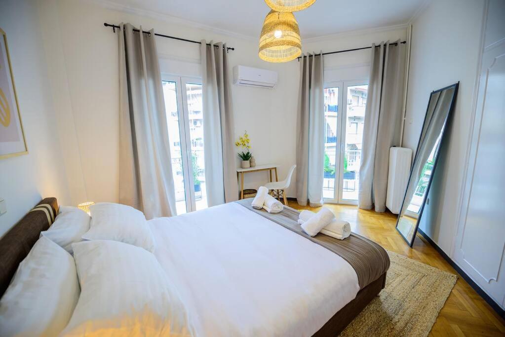 Boho Luxury 2 Bedroom Apartment, Acropolis Museum View أثينا المظهر الخارجي الصورة