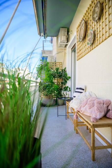 Boho Luxury 2 Bedroom Apartment, Acropolis Museum View أثينا المظهر الخارجي الصورة